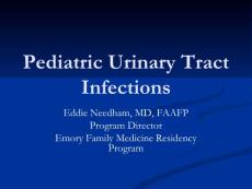 儿科泌尿道感染（英文PPT）Pediatrics Urinary Tract Infections