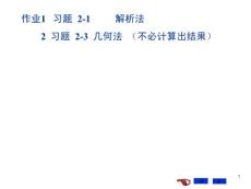 理论力学复习课件-平面汇交力系与平面力偶系