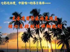 龙沐湾国际旅游度假区核心区控制性详细规划