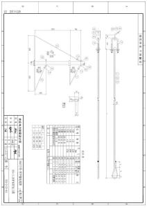 35KV宁茅线杆型图35A-2-Z1-04