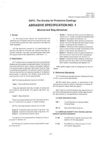 SSPC-AB1 Abrasive Specification