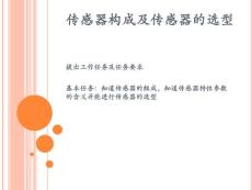 传感器的选型 - 沧州职业技术学院 网站首页