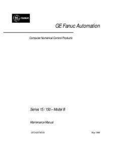 GFZ-62075 FANUC15/150维修手册