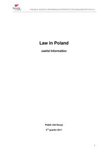 Law in Poland useful information