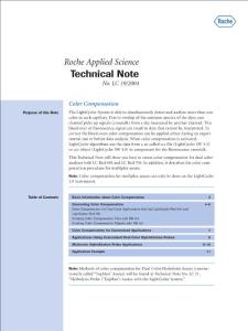 roche technical note LC19-2004
