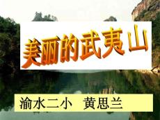北师大版二年级语文下册五青青的山《美丽的武夷山》PPT课件