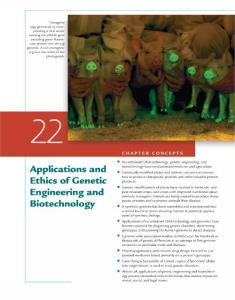 Concepts of Genetics (10th Edition)_Chapter 22