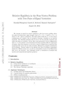 Relative Equilibria in the Four-Vortex Problem with Two Pairs of Equal Vorticities