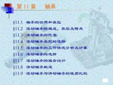 机械设计极品课件之轴承