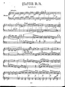 海顿四重奏第三卷作品五首Haydn Berens Streichquartette Vol.3 Nr.74,75,77,80,82 2H