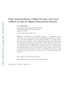 Pauli Automorphisms, Clifford Groups, and Local Clifford Groups for Higher-Dimensional Systems