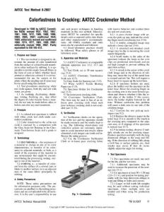AATCC 8-2007 摩擦色牢度 摩擦测试仪法