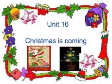 六年级英语上册unit 16 Christmas is coming(1)修改