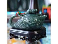 【玉石】珍品茶壶