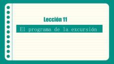外教社2026快乐西班牙语2（A2）PPT课件Unidad 4 Lección 11