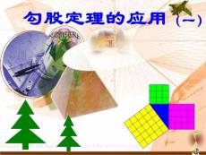 勾股定理的应用(一)