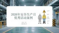 2026年安全生产月优秀活动案例