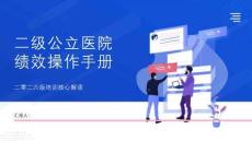 二级公立医院绩效操作手册
