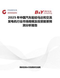 2025年中国汽车起动马达和交流发电机行业市场规模及投资前景预测分析报告