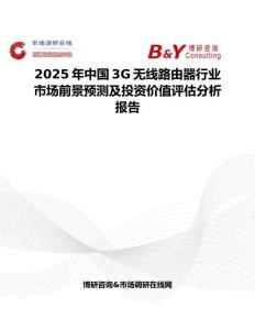 2025年中国3G无线路由器行业市场前景预测及投资价值评估分析报告