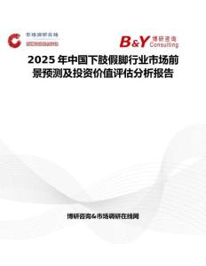 2025年中国下肢假脚行业市场前景预测及投资价值评估分析报告