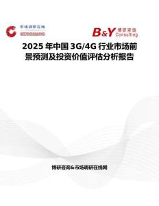 2025年中国3G 4G行业市场前景预测及投资价值评估分析报告