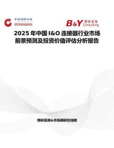 2025年中国I&O连接器行业市场前景预测及投资价值评估分析报告