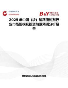 2025年中国（块）铺路密封剂行业市场规模及投资前景预测分析报告