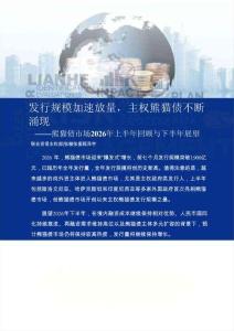 熊猫债市场2026年上半年回顾与下半年展望：发行规模加速放量，主权熊猫债不断涌现