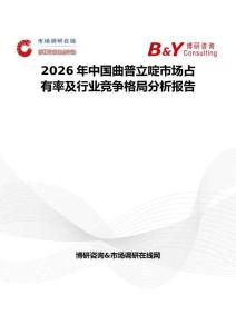 2026年中国曲普立啶市场占有率及行业竞争格局分析报告