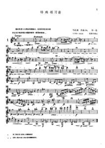 马扎斯小提琴练习曲75首  作品36（ＨＤ版）