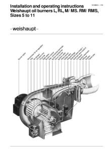 热油锅炉说明书Weishaupt 402-GB-02-99
