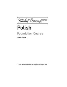 【波兰语】FOUNDATION POLISH