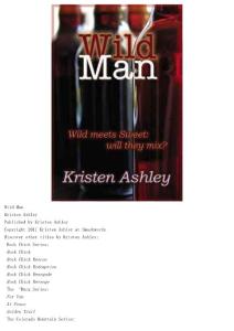 Dream Man 02 - Wild Man - Kristen Ashley