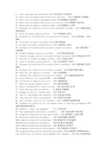 最新词典级会计英语词汇大全_卷3