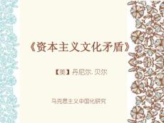 《资本主义文化矛盾》