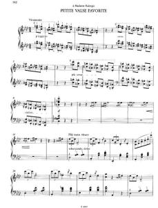 李斯特 小圆舞曲 钢琴谱 Liszt－Petite valse favorite (nla) 乐谱