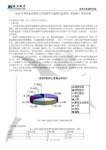 跨考专业课-2010年考研北京师范大学地图学与地理信息系统（070503）考试分析
