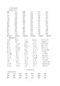 初中语文词语