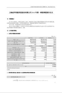 延华智能：2010第一季度报告