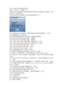 3G無線網卡錯誤代碼大全