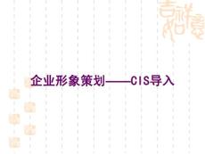 企業(yè)形象策劃——CIS導(dǎo)入【東北財(cái)經(jīng)大學(xué)版本 葉萬春等編著】