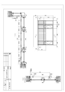 鋁合金窗+護(hù)欄一體節(jié)點