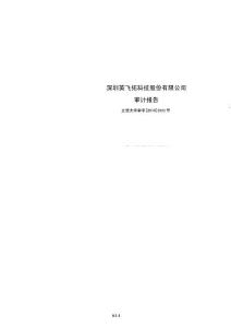 英飞拓：审计报告(2010-12-07)