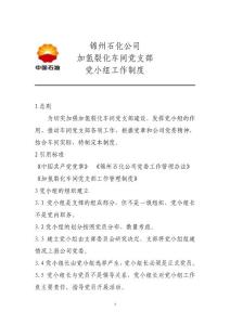 黨小組工作制度