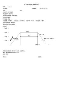 红山热处理报告