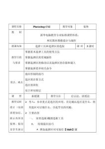 Photoshop選擇工具和選擇區(qū)的選取