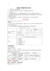 購物廣場重張活動方案