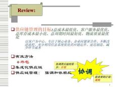 供應鏈戰略管理