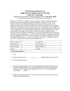 IUPUI School of Liberal Arts：文科IUPUI學校